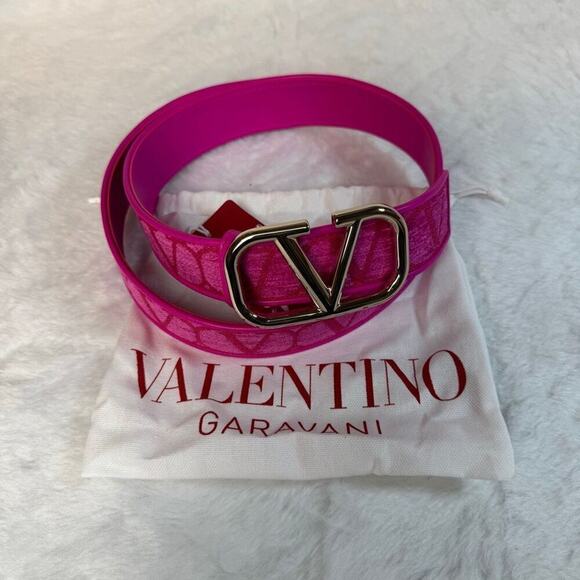 Valentino Valentino Toile Iconographe Fabric Belt main image 9